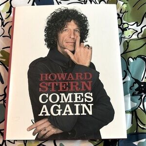 New Howard Stern Comes Again Hardcover Book